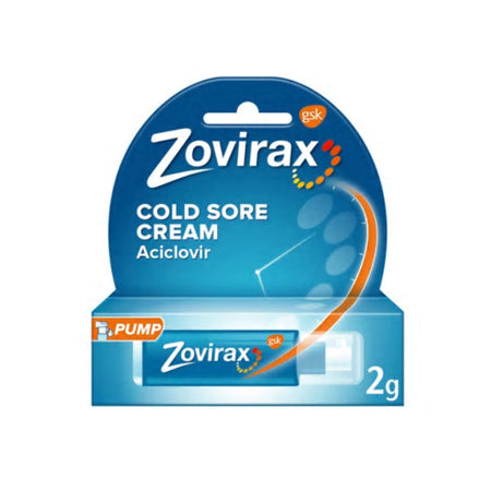 Zovirax Cold Sore Cream 2g Pump on Sale