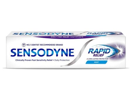 Sensodyne Rapid Relief Toothpaste 75ml For Sale