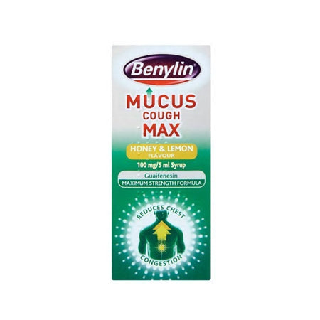 Benylin Mucus Cough Max Syrup Honey & Lemon 150ml Online