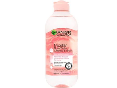 Garnier Micellar Rose Glow Cleansing Water 400ml on Sale