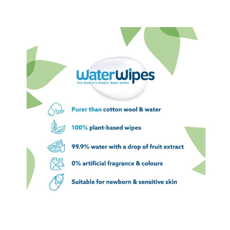 WaterWipes Biodegradable Baby Wipes (60 Wipes x 4 Pack) For Sale