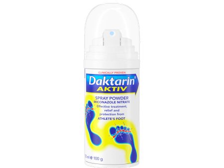 Daktarin Aktiv Spray Powder 100g Fashion