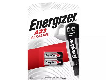 Energizer A23 E23A Alkaline Batteries (2 Pack) Discount