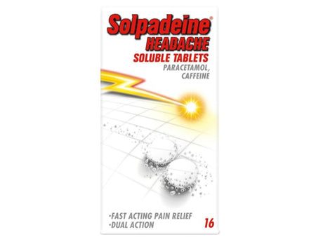 Solpadeine Headache Soluble Tablets (16 Pack) Hot on Sale