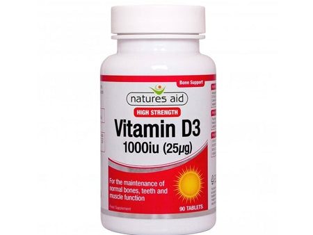 Nature s Aid Vitamin D3 1000iu (90 Pack) on Sale