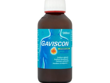 Gaviscon Peppermint Liquid Relief Oral Suspension 300ml Sale