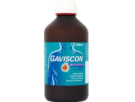 Gaviscon Original Aniseed Liquid Relief 600ml Discount