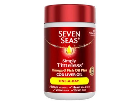 Seven Seas Cod Liver Oil One-a-Day (60 Capsules) For Discount