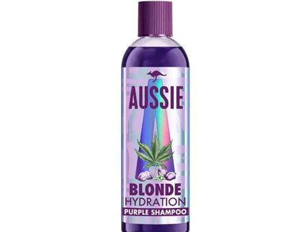 Aussie Blonde Hydration Purple Shampoo 290ml Online Sale