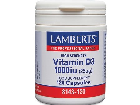 Lamberts Vitamin D3 1000iu (120 Pack) on Sale