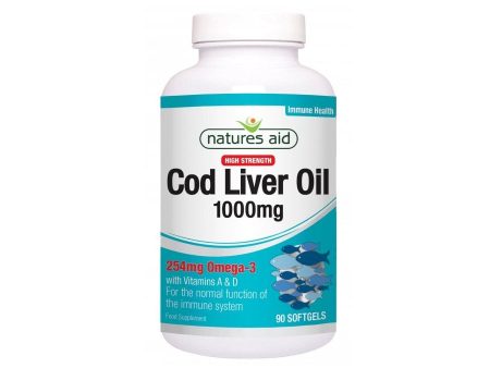 Nature s Aid Cod Liver Oil 1000mg (90 Softgels) Fashion