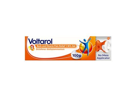 Voltarol Back and Muscle Pain Relief 1.16% Gel with a No Mess Applicator Online