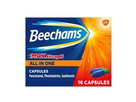 Beechams Max Strength All in One Capsules (16 Capsules) on Sale