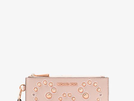 Adele Embellished Leather Smartphone Wallet Online Sale