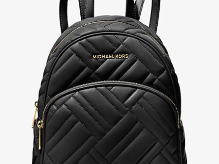 Abbey Medium Quilted Leather Backpack on Sale