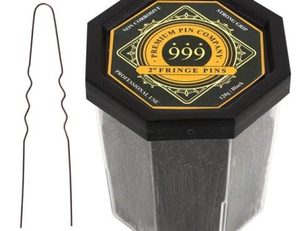 999 Fringe Pins 2  Black on Sale