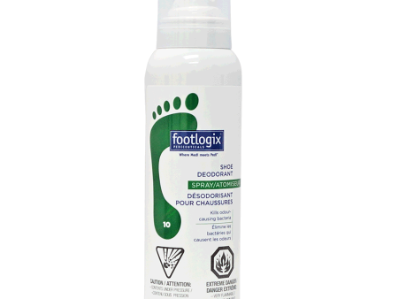 Footlogix Shoe Deodorant Spray Supply