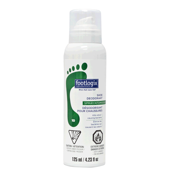 Footlogix Shoe Deodorant Spray Supply