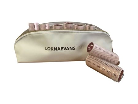 LORNA EVANS SMALL VELCRO ROLLERS SET (PINK) Online Sale