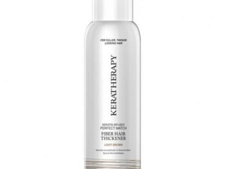 Keratherapy Keratin Infused Fiber Hair Thickener Spray Light Brown Online Sale