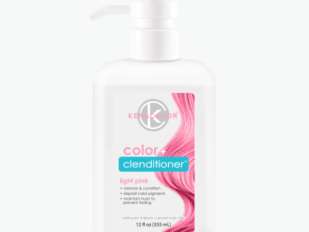 Keracolor Colour + Clenditioner Light Pink - 1L Online