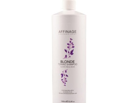 Affinage Cleanse & Care Blonde Toning Shampoo 1L Discount