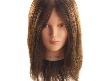 Hi Lift Mannequin Head Alisha - Medium Brown (35-40cm) Supply