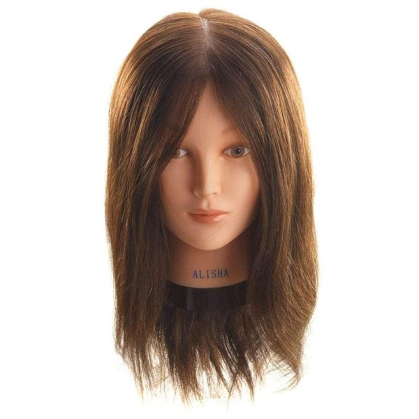 Hi Lift Mannequin Head Alisha - Medium Brown (35-40cm) Supply