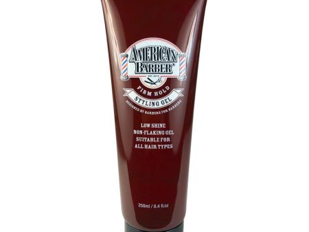 American Barber Firm Hold Styling Gel 250ml For Discount