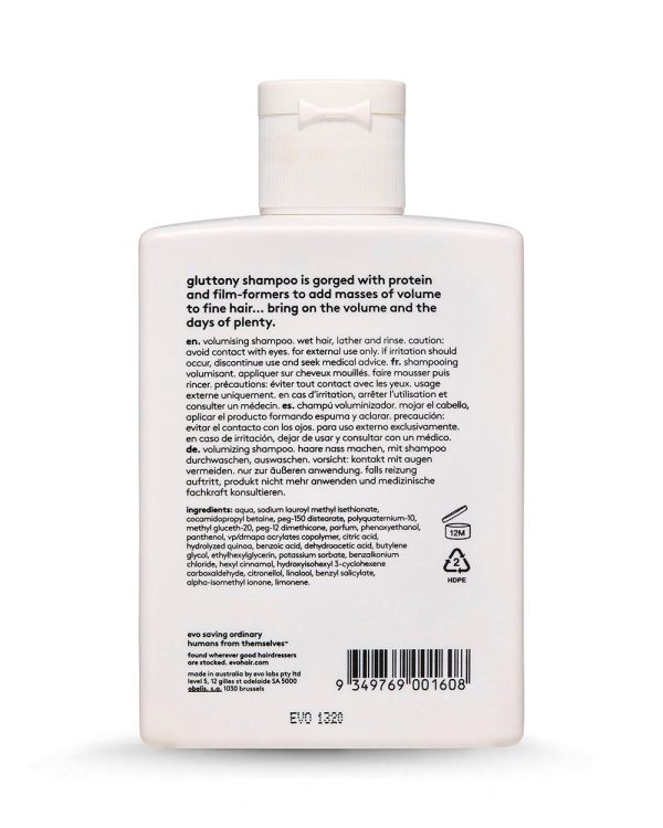 EVO Gluttony Volume Shampoo Hot on Sale