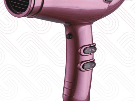 Speedy Supalite Professional Hairdryer - Blush with Diffuser Hot on Sale