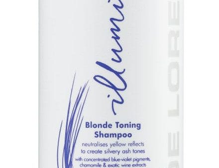 DE LORENZO Illumin8 Blonde Toning Shampoo 375ml For Cheap