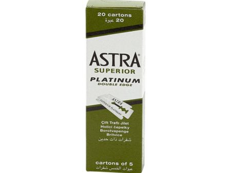 Astra Superior Platinum Double edge Blades  1 x Packet Online Sale