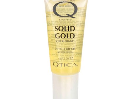 QTICA Solid Gold Cuticle Oil Gel Discount