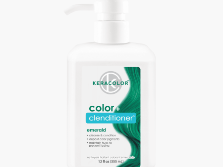 Keracolor Colour + Clenditioner Emerald - 355ml Hot on Sale