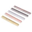 Assorted Metal Barber Combs Rose Gold Online Sale