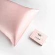 Bondi Boost Satin Pillowcase BLUSH Standard size Hot on Sale