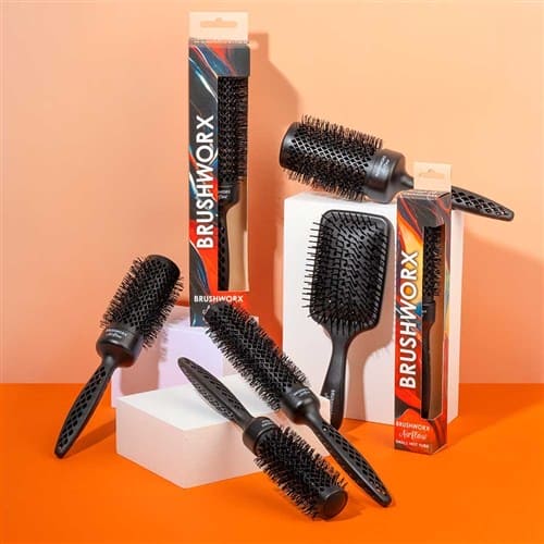 BRUSHWORX Airflow Medium Hot Tube Round Brush Fashion