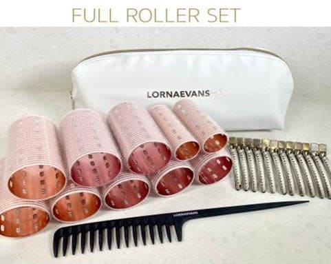 Lorna Evans Pro set Velcro rollers (Pink) For Discount