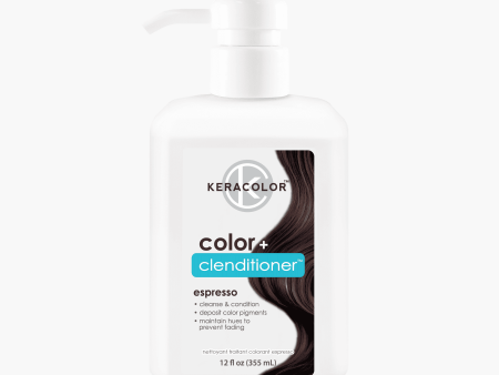 Keracolor Colour + Clenditioner Espresso - 355ml Online Sale