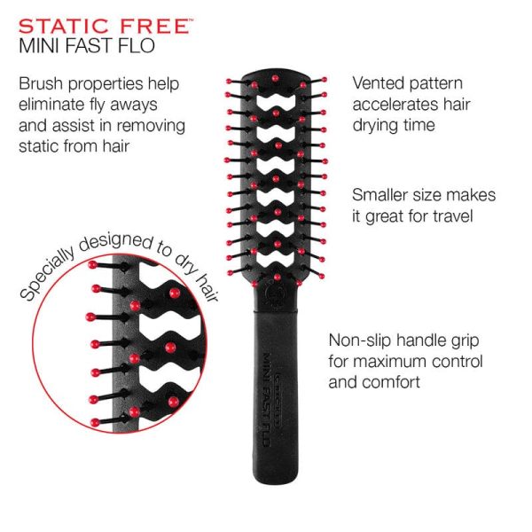 Cricket static free fast flow small  brush Online now