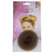 Hair Donut Small Brown 6cm Discount