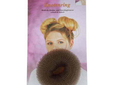 Hair Donut Small Brown 6cm Discount