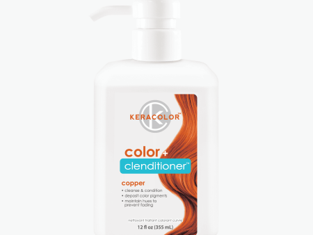 Keracolor Colour + Clenditioner Copper - 355ml Online