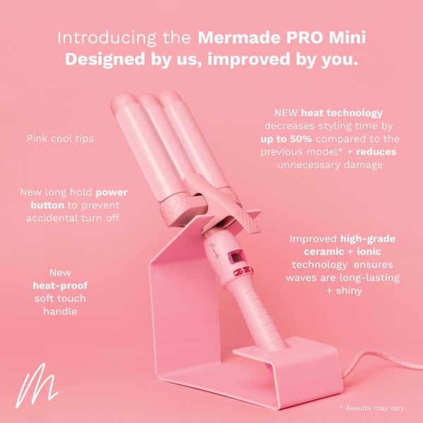 MERMADE PRO MINI WAVER - PINK 25MM Cheap