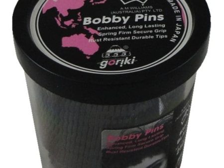 555 BOBBY PIN BLACK 3  TUB 250g on Sale