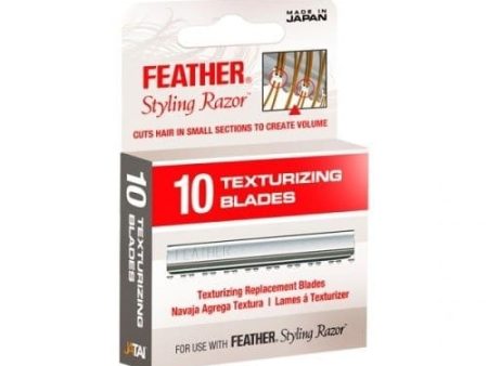 Feather Razor Blades Texturizing Blades 10 Pack on Sale