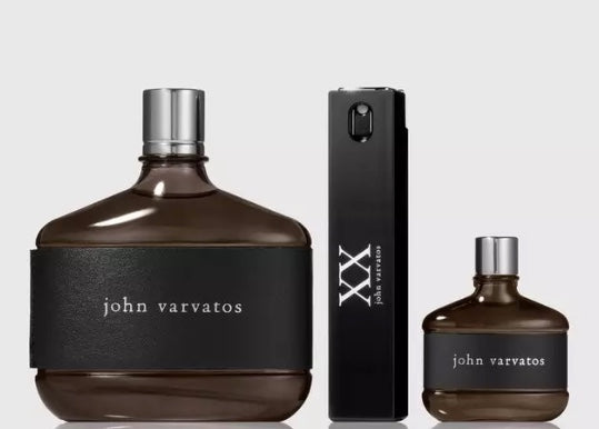 John Varvatos Men s Heritage 3 Piece Cologne Gift Set VALUE $139 Supply