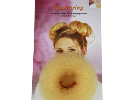 Hair Donut Medium Blonde 8cm For Cheap