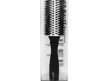 Silver Bullet Black Velvet Round Hair Brush Large Online